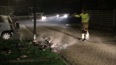Photo of Wederom containerbrand in Oude Pekela