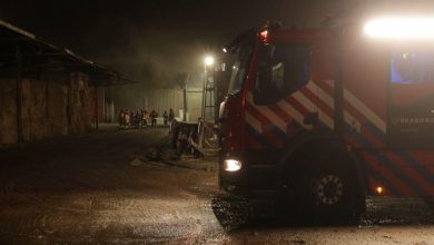 Photo of Nachtelijke brand bij bedrijf in Oude Pekela